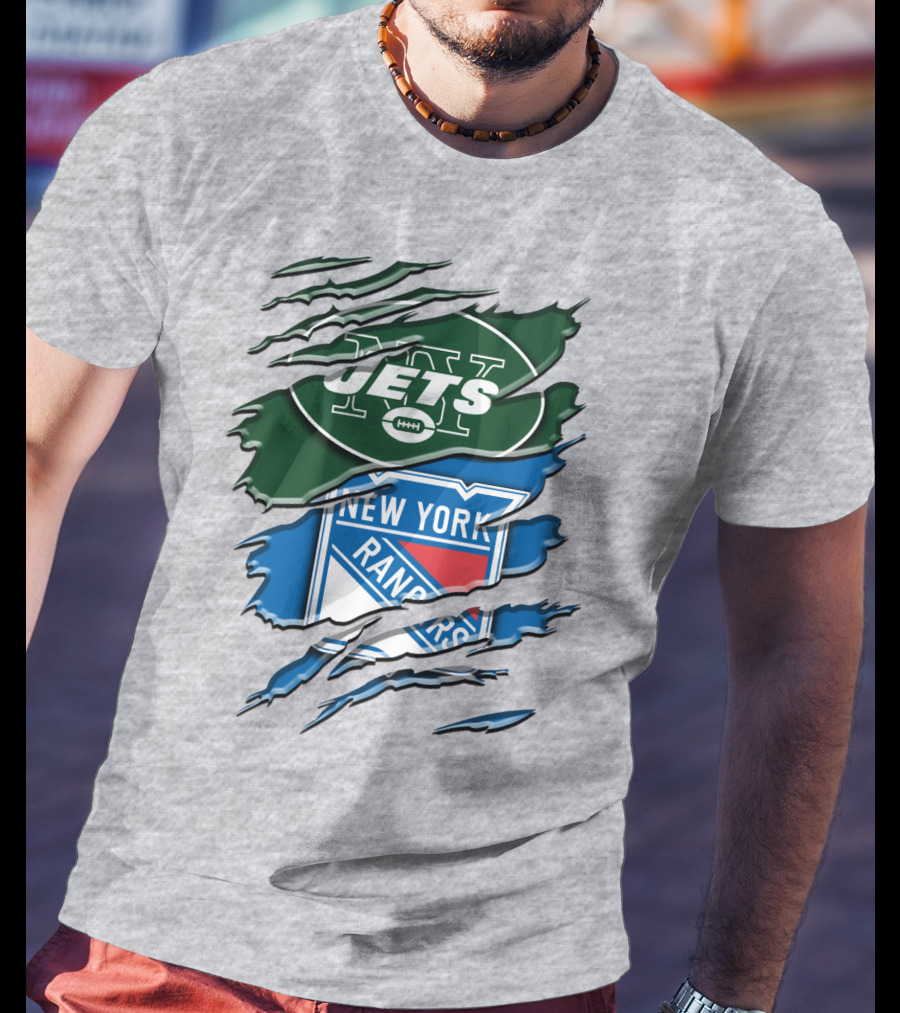 New York Jets Rangers Combination T-Shirt