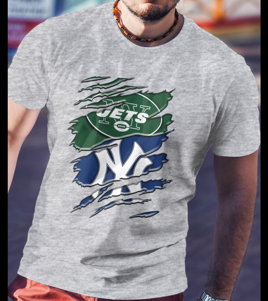 Ny Jets Yankees Rah 071 T-Shirt