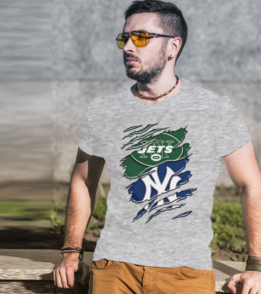 Ny Jets Yankees Rah 071 T-Shirt