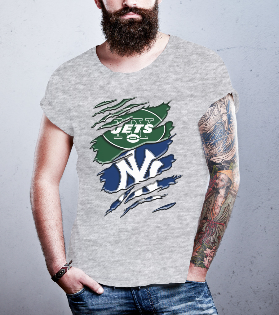 Ny Jets Yankees Rah 071 T-Shirt