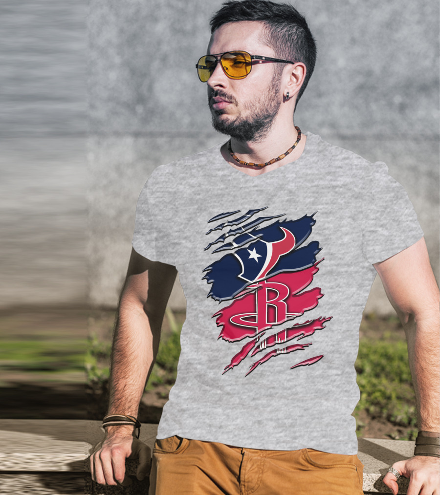 Houston Texans Rockets Rah 118 T-Shirt