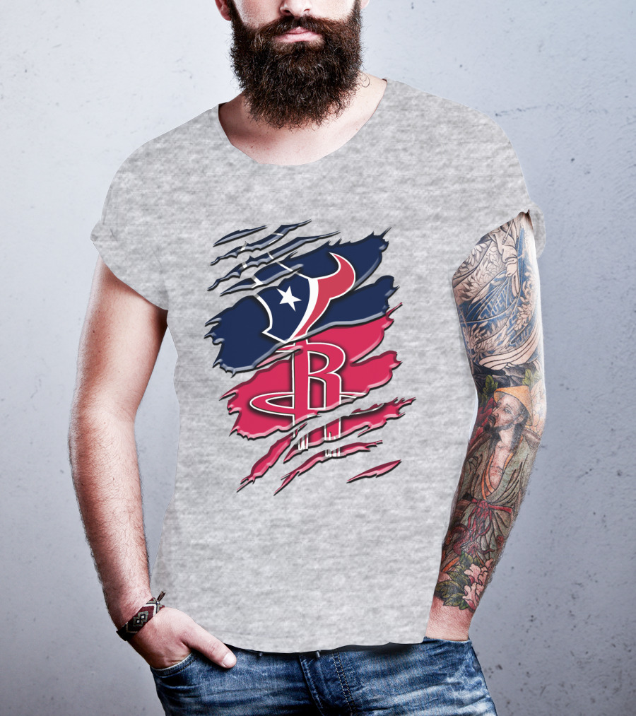 Houston Texans Rockets Rah 118 T-Shirt