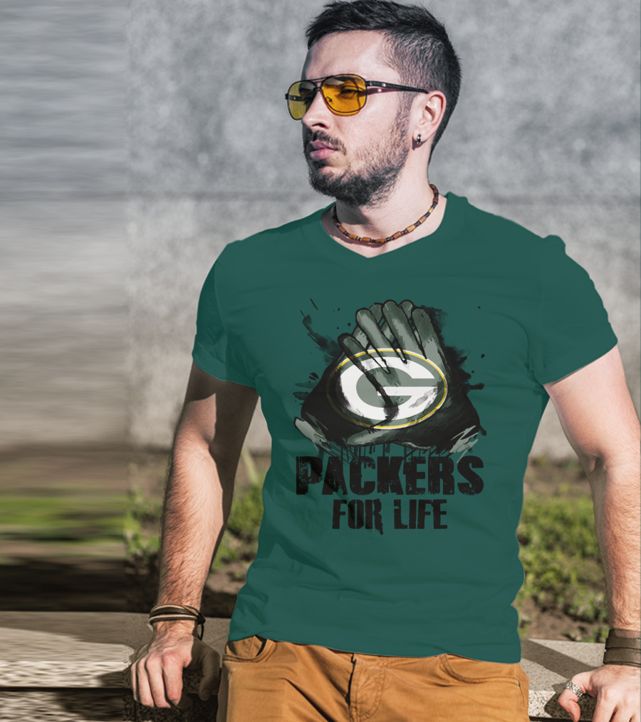 Green Bay Packers For Life T-Shirt