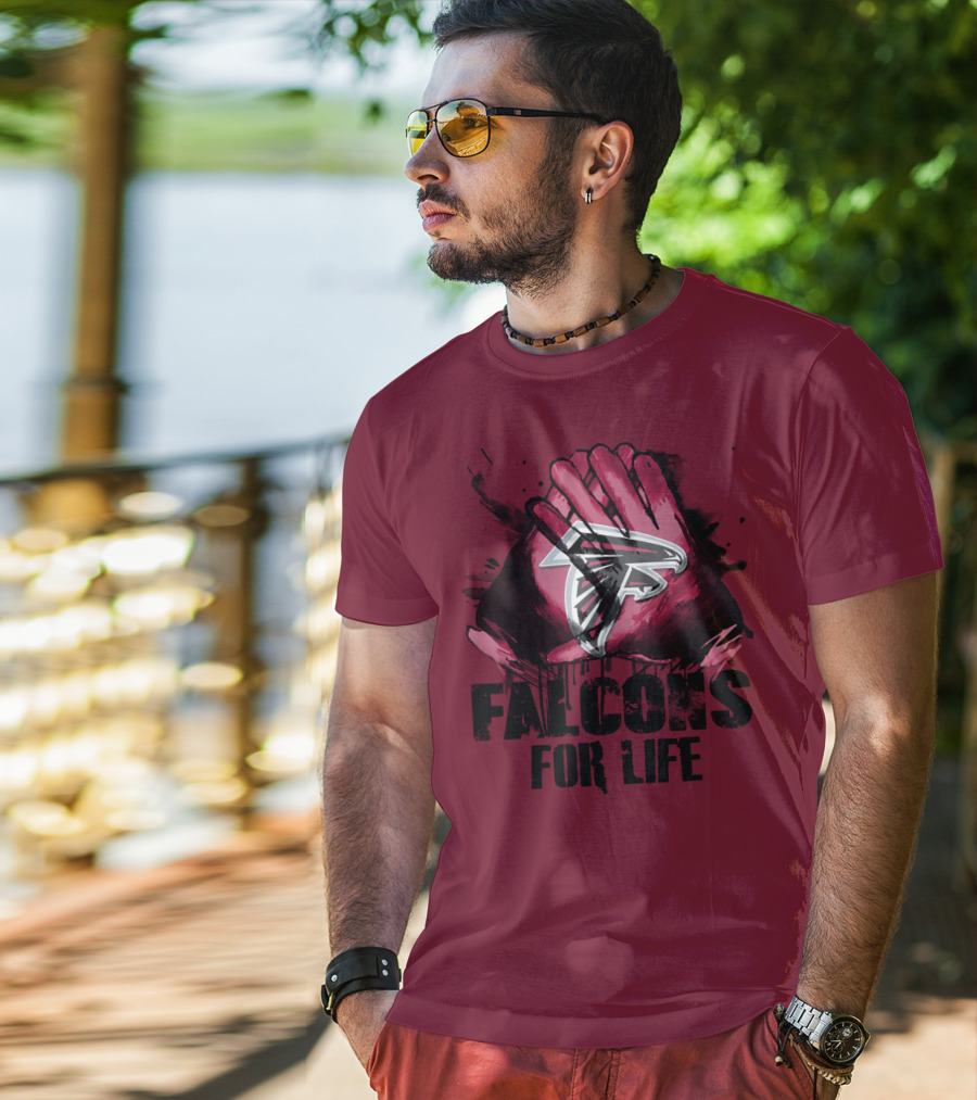 Atlanta Falcons For Life T-Shirt