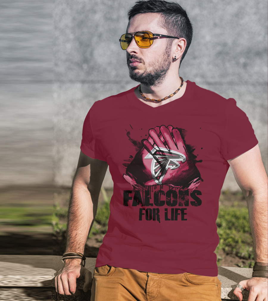 Atlanta Falcons For Life T-Shirt