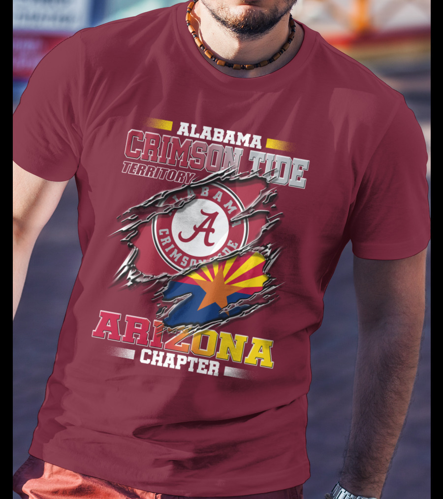Alabama Crimson Tide Territory Arizona Chapter T-Shirt