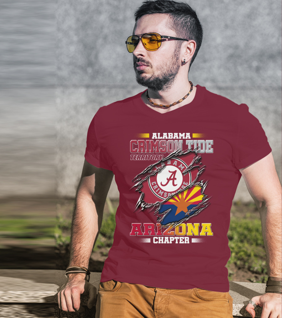 Alabama Crimson Tide Territory Arizona Chapter T-Shirt