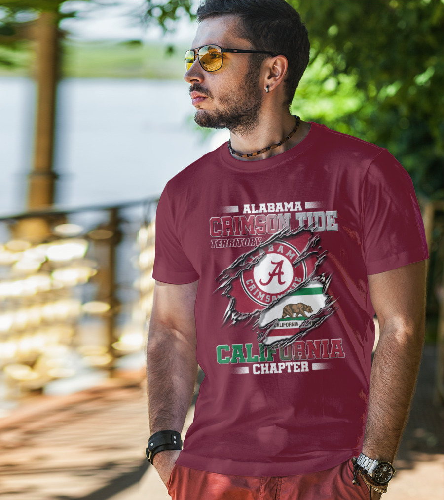 Alabama Crimson Tide Territory California Chapter T-Shirt