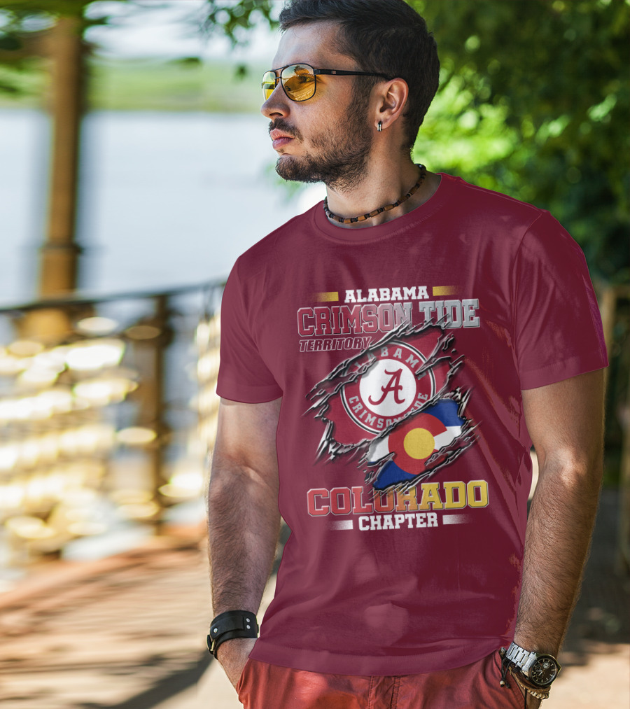 Alabama Crimson Tide Territory Colorado Chapter T-Shirt