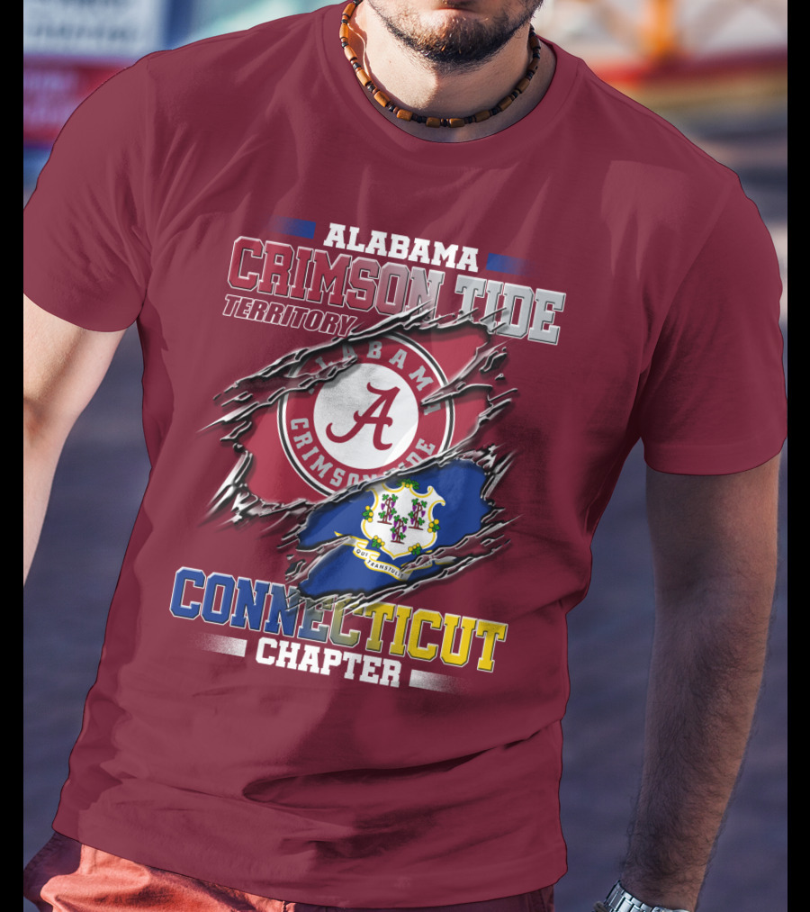 Alabama Crimson Tide Territory Connecticut Chapter T-Shirt