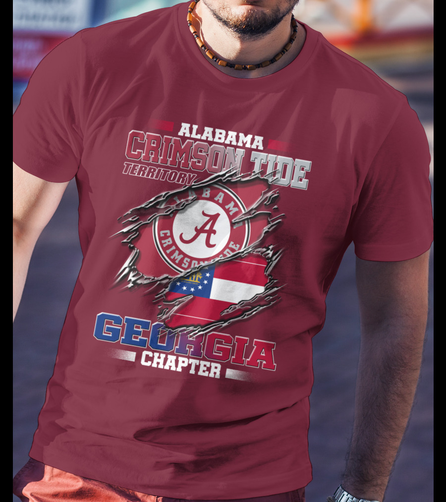 Alabama Crimson Tide Territory Georgia Chapter T-Shirt