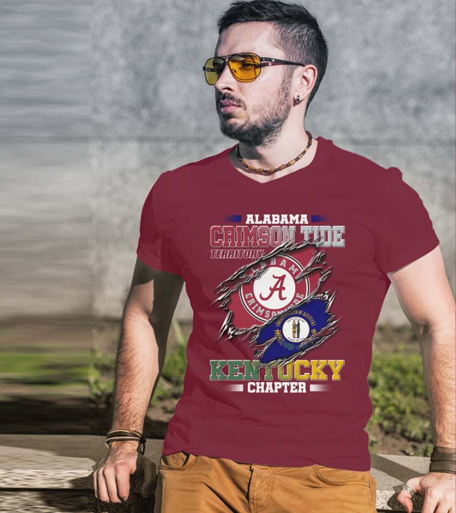 Alabama Crimson Tide Territory Kentucky Chapter T-Shirt