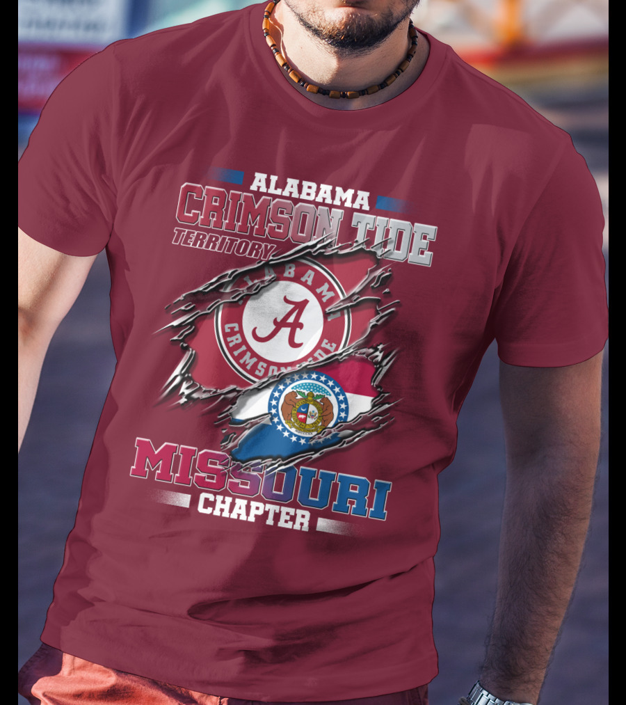 Alabama Crimson Tide Territory Missouri Chapter T-Shirt