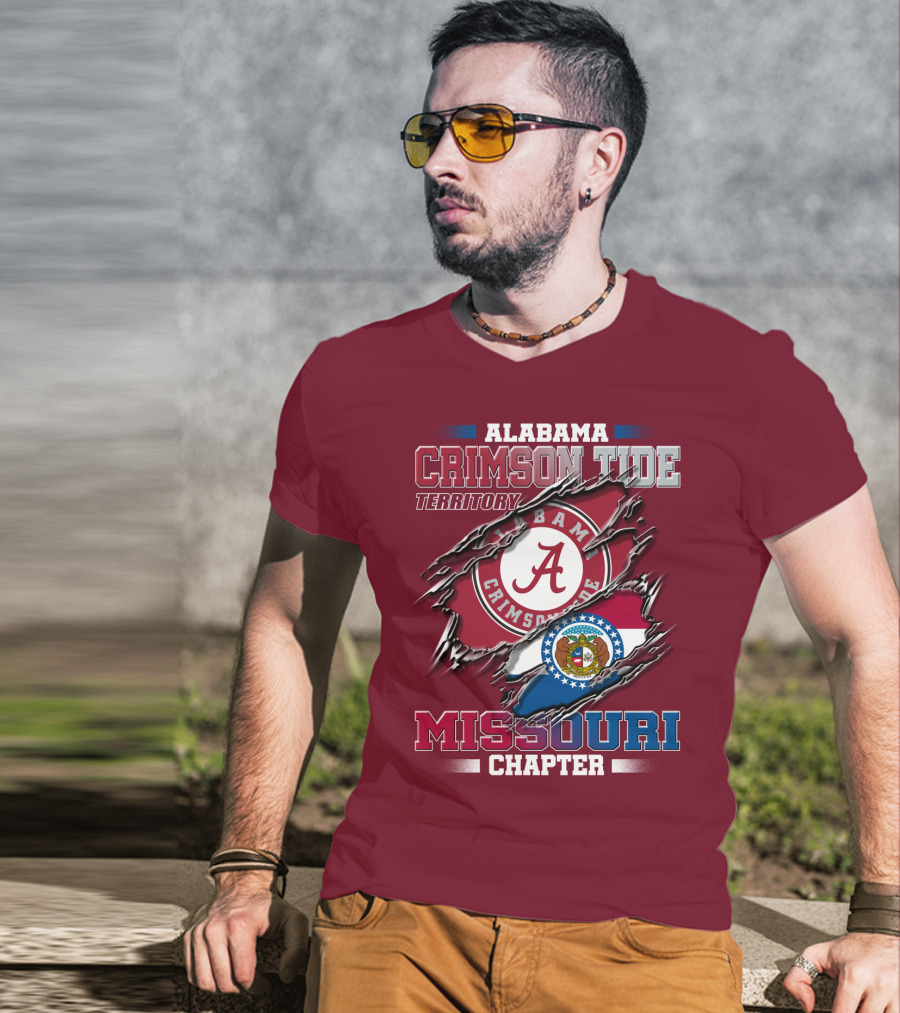 Alabama Crimson Tide Territory Missouri Chapter T-Shirt