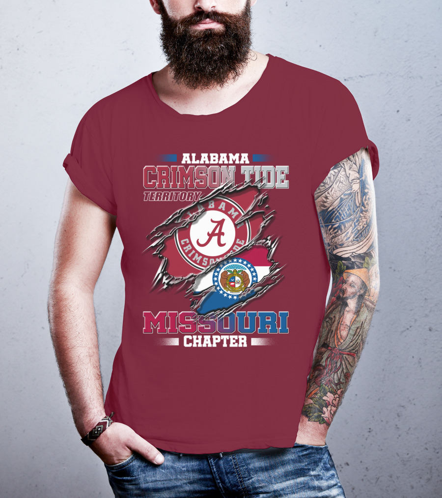 Alabama Crimson Tide Territory Missouri Chapter T-Shirt