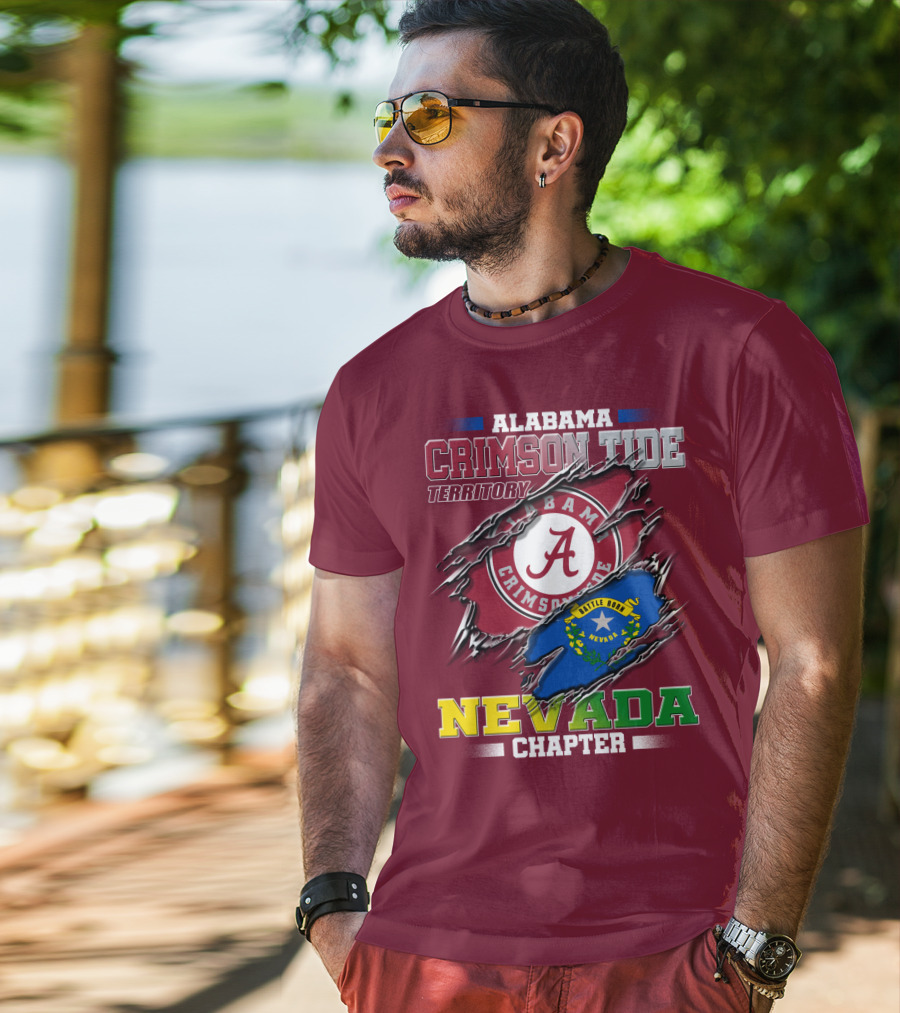 Alabama Crimson Tide Territory Nevada Chapter T-Shirt