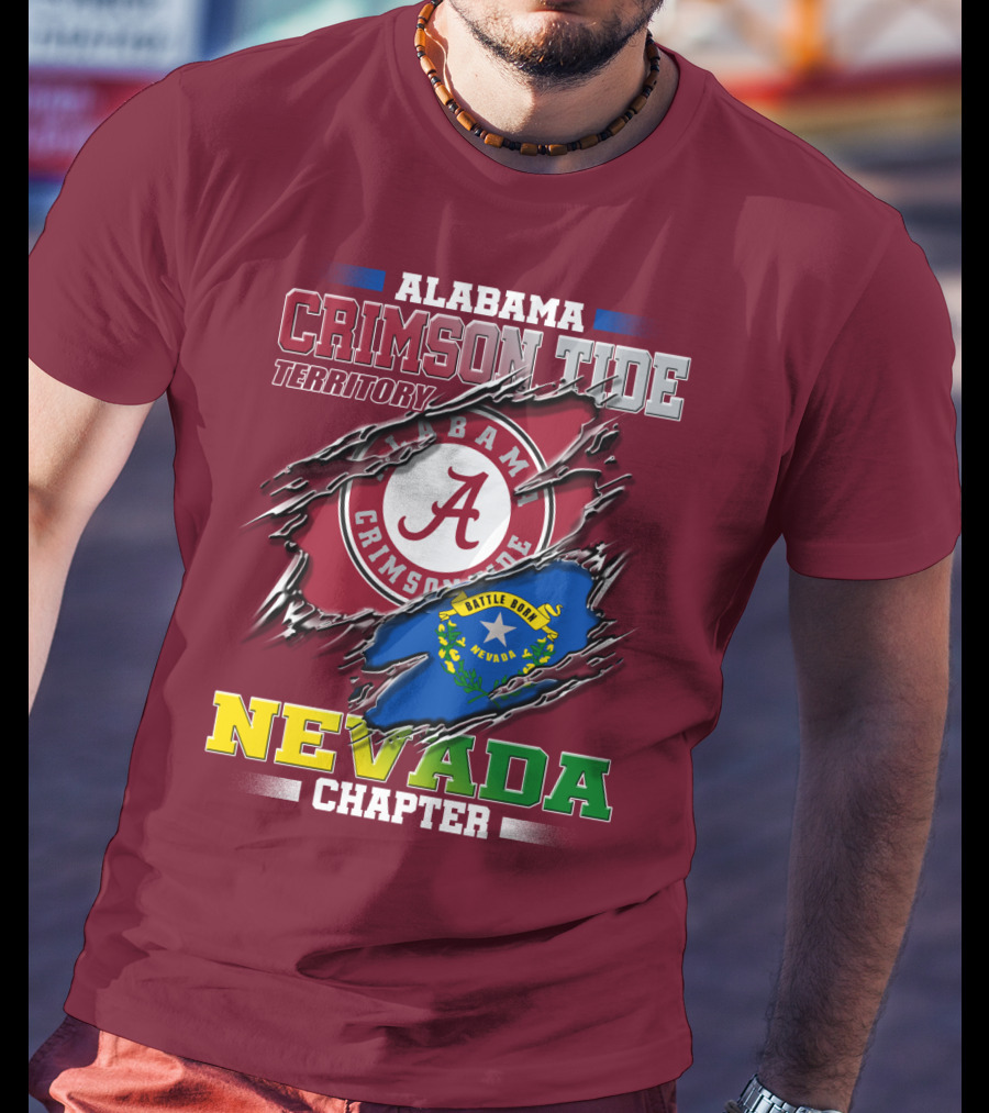 Alabama Crimson Tide Territory Nevada Chapter T-Shirt