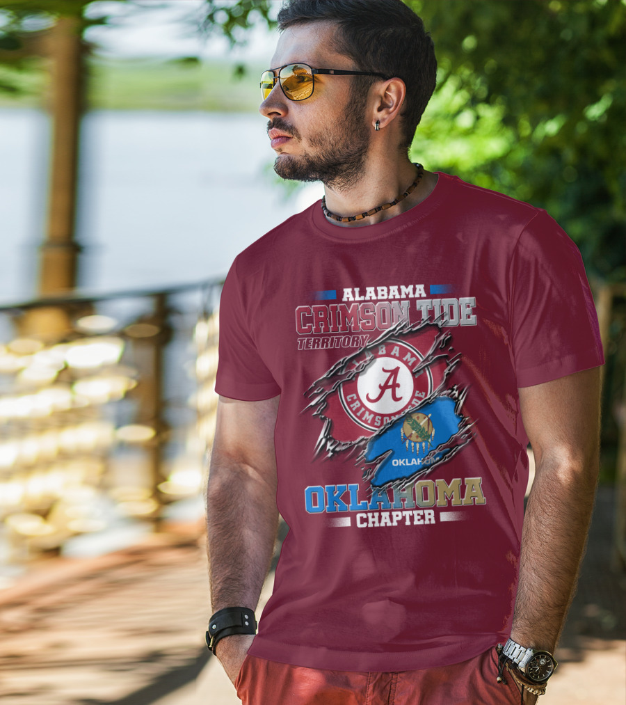 Alabama Crimson Tide Territory Oklahoma Chapter T-Shirt