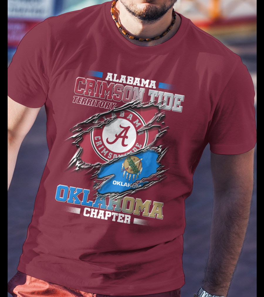 Alabama Crimson Tide Territory Oklahoma Chapter T-Shirt