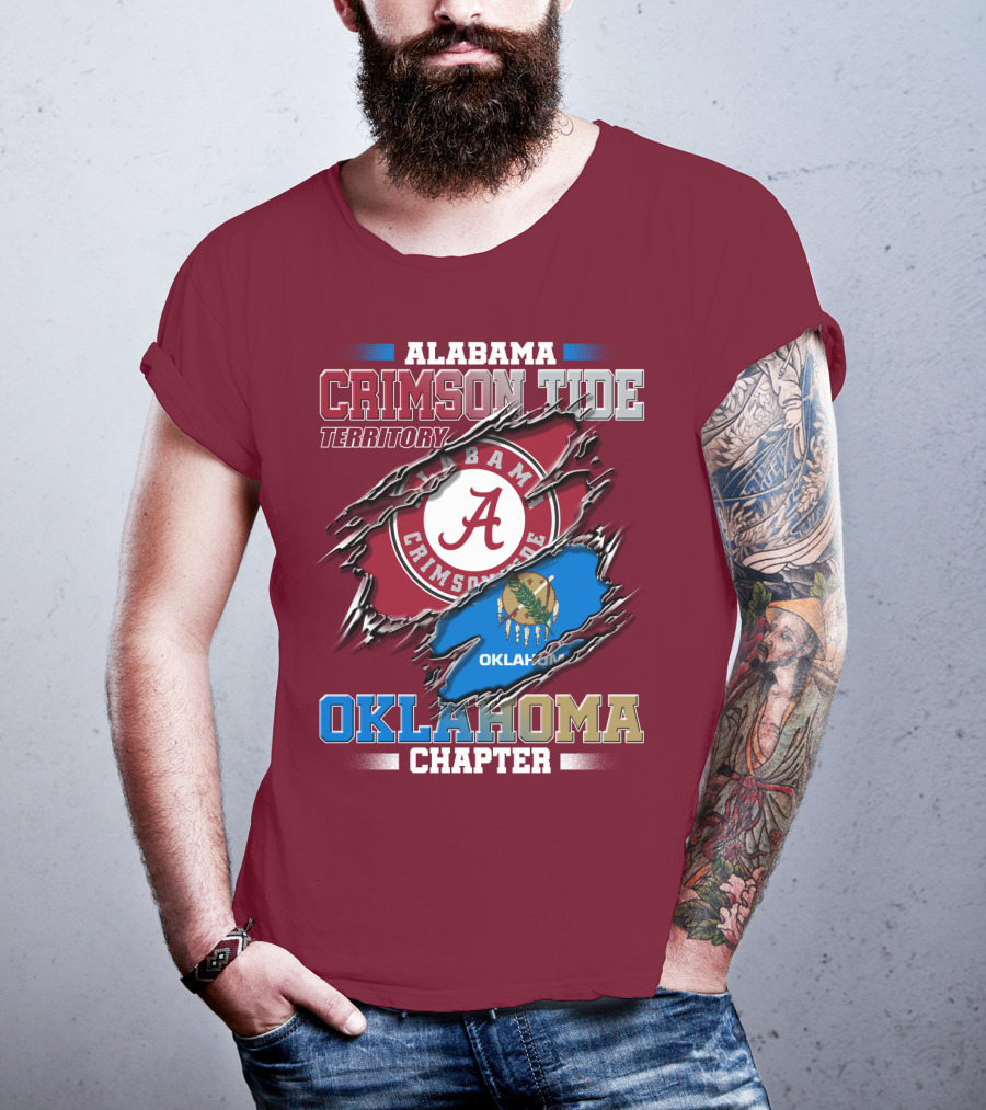 Alabama Crimson Tide Territory Oklahoma Chapter T-Shirt