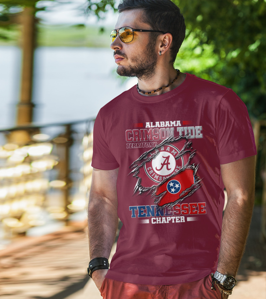 Alabama Crimson Tide Territory Tennessee Chapter T-Shirt