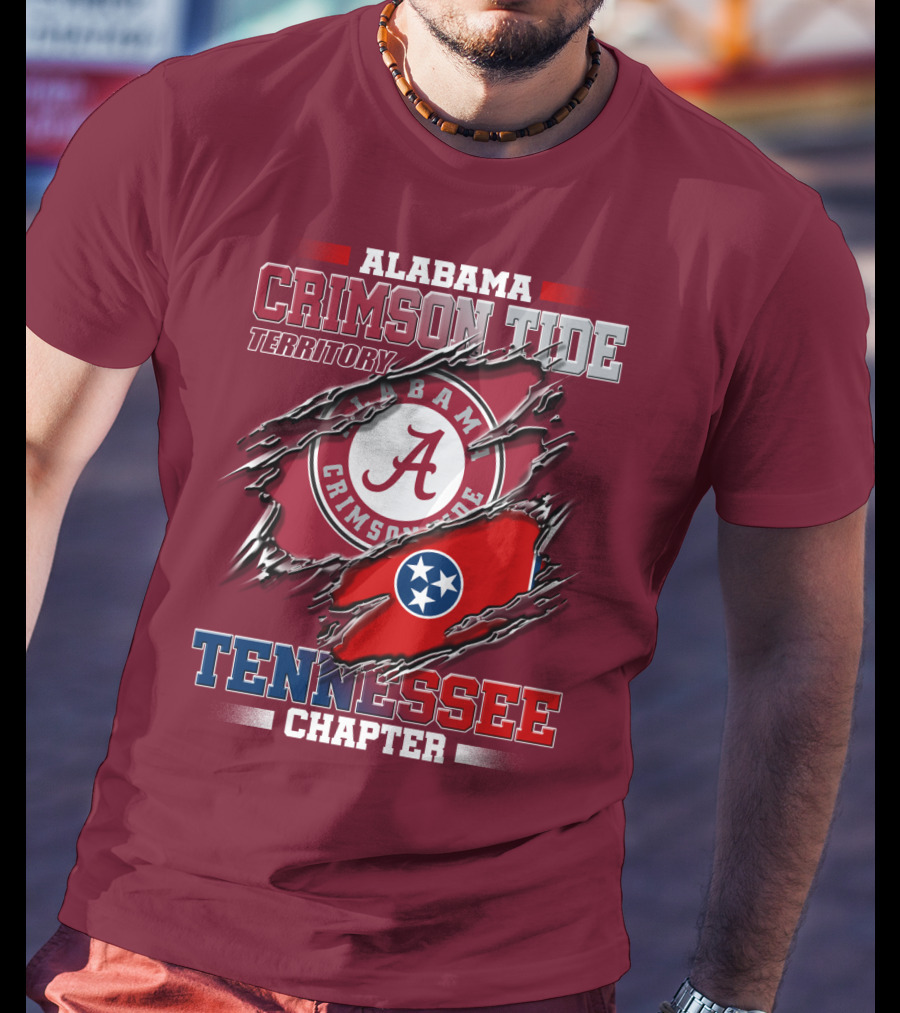 Alabama Crimson Tide Territory Tennessee Chapter T-Shirt
