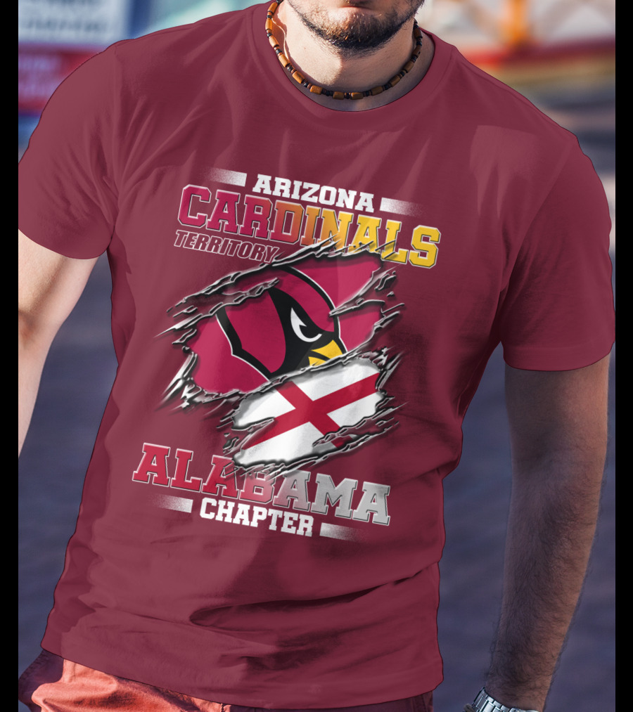 Arizona Cardinals Territory Alabama Chapter T-Shirt