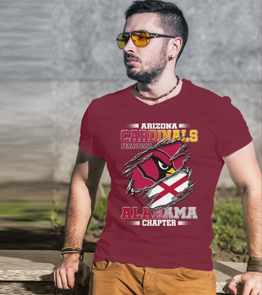 Arizona Cardinals Territory Alabama Chapter T-Shirt
