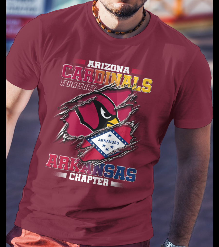 Arizona Cardinals Territory Arkansas Chapter T-Shirt