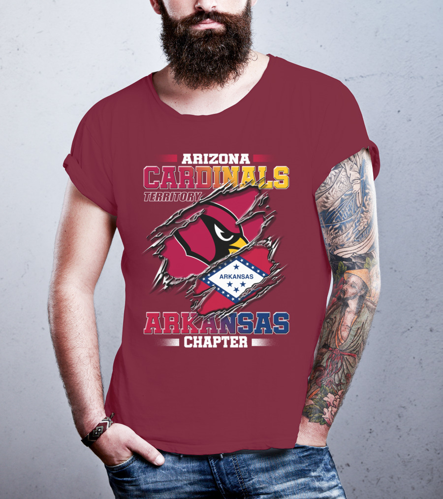 Arizona Cardinals Territory Arkansas Chapter T-Shirt