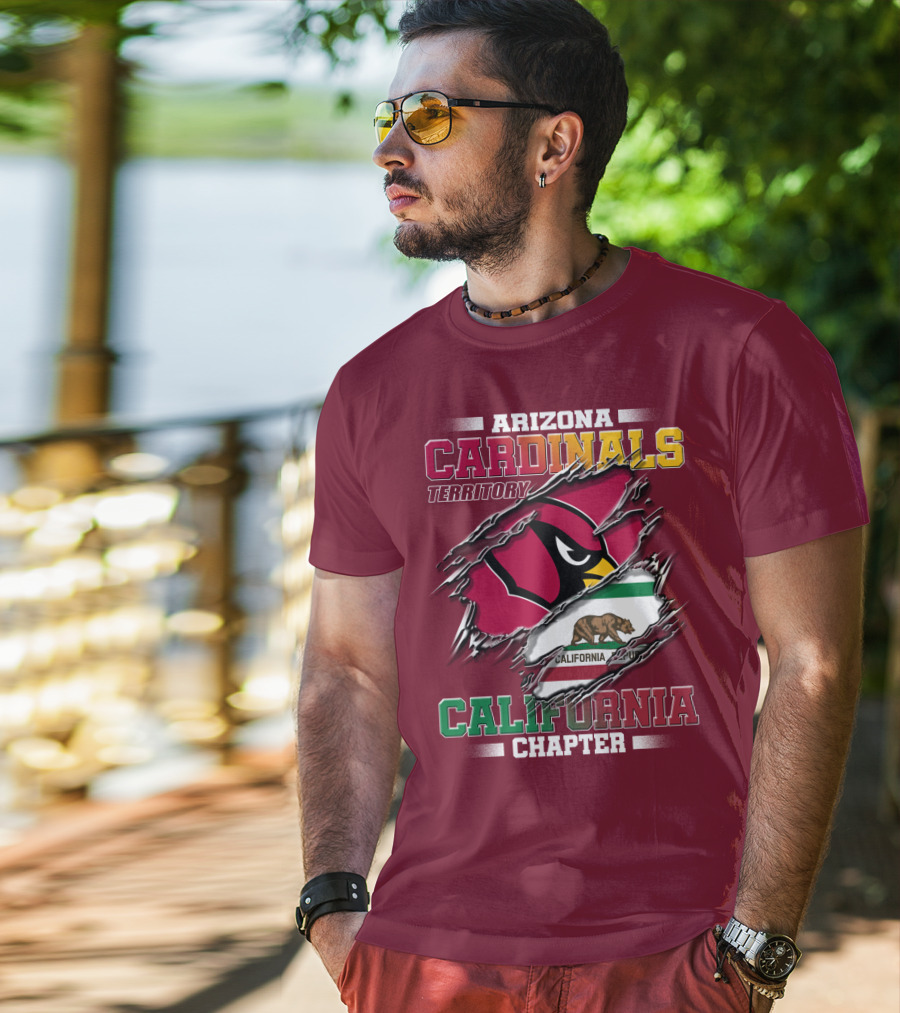 Arizona Cardinals Territory California Chapter T-Shirt