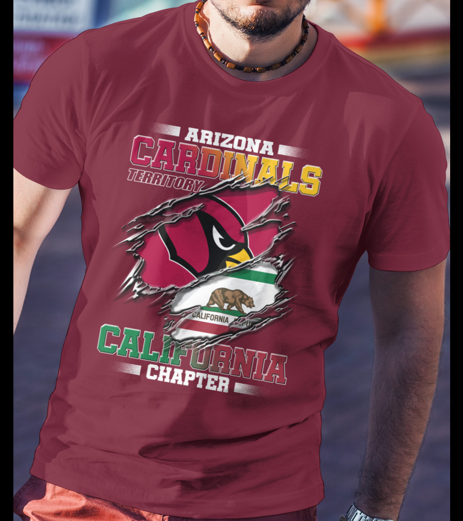 Arizona Cardinals Territory California Chapter T-Shirt
