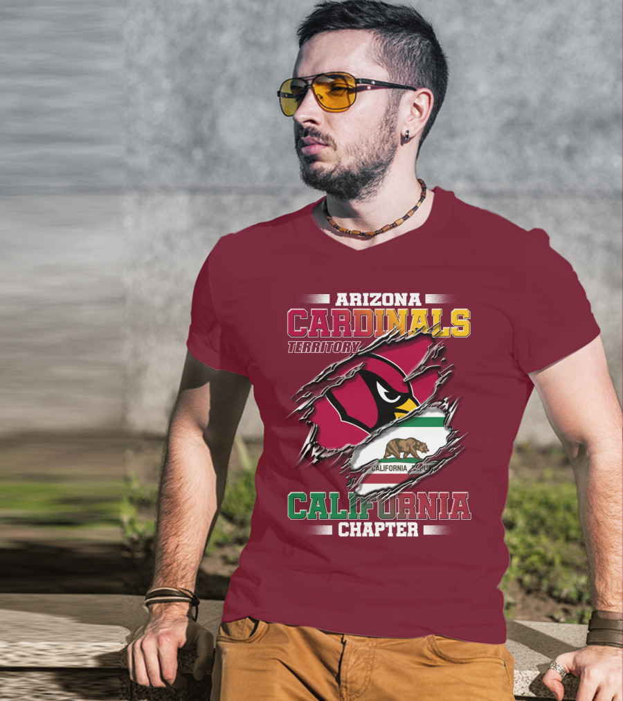 Arizona Cardinals Territory California Chapter T-Shirt