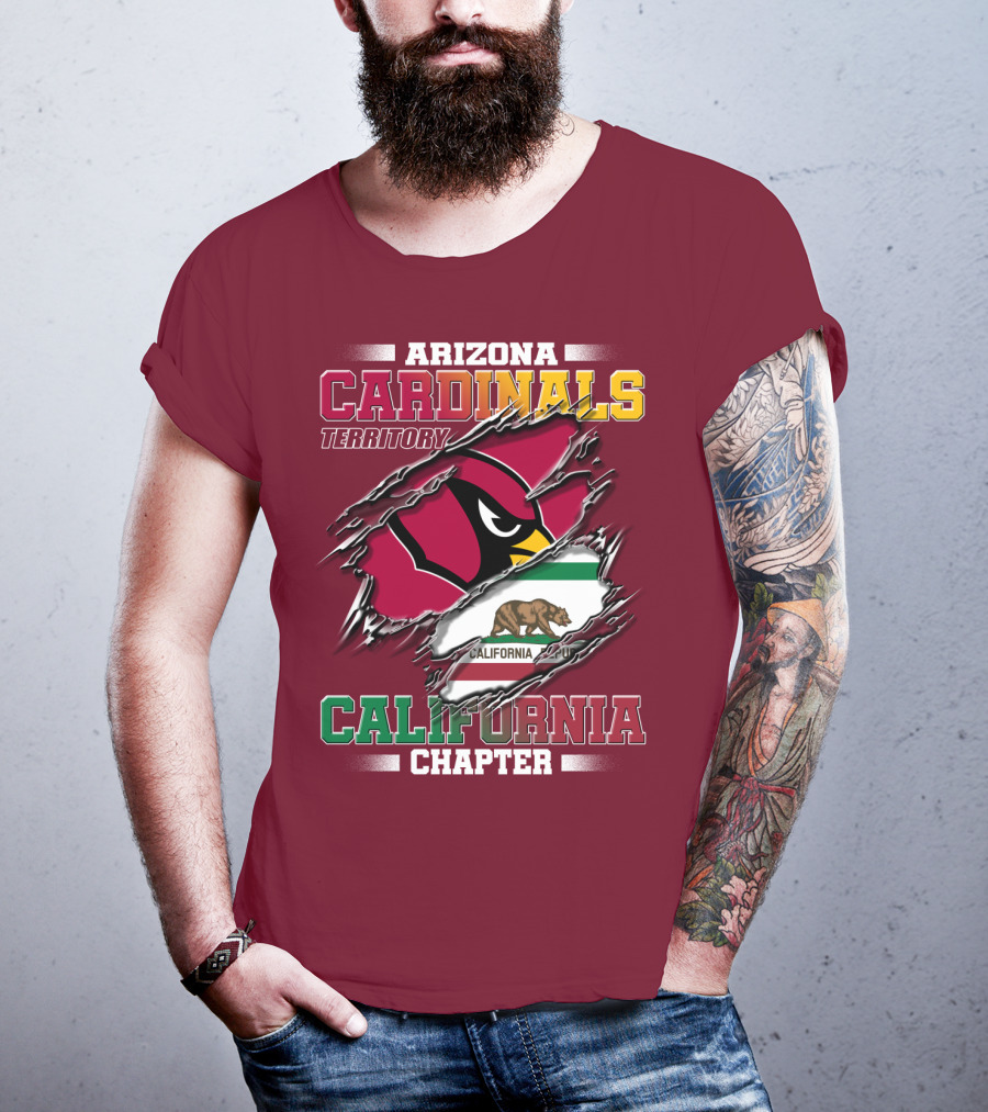 Arizona Cardinals Territory California Chapter T-Shirt