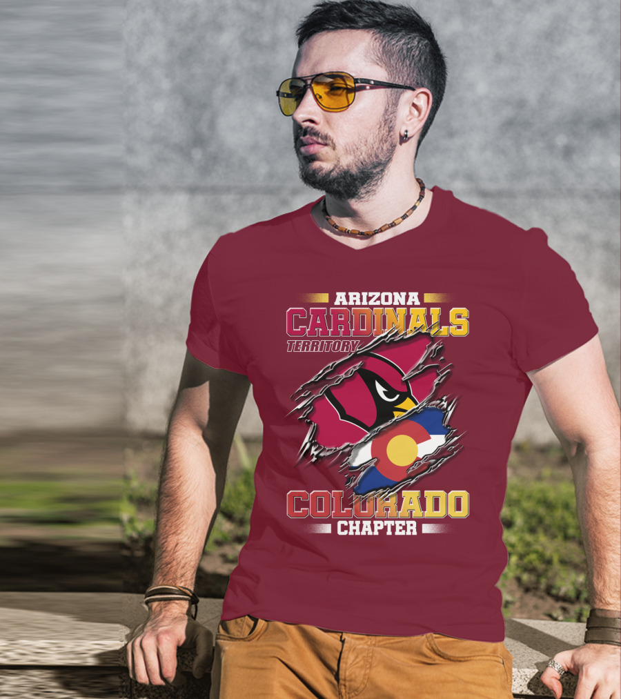 Arizona Cardinals Territory Colorado Chapter T-Shirt
