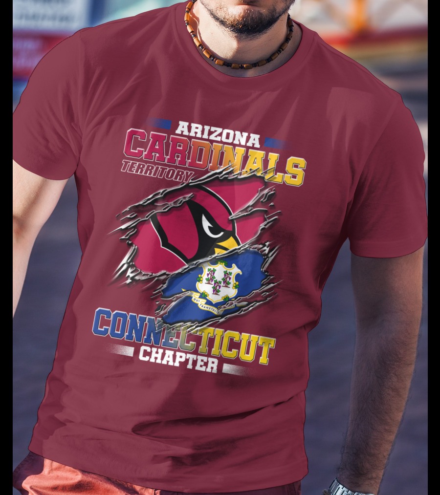 Arizona Cardinals Territory Connecticut Chapter T-Shirt
