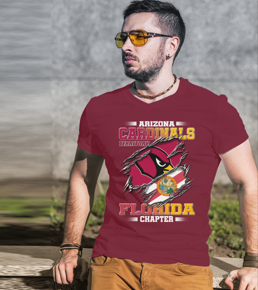 Arizona Cardinals Territory Florida Chapter T-Shirt