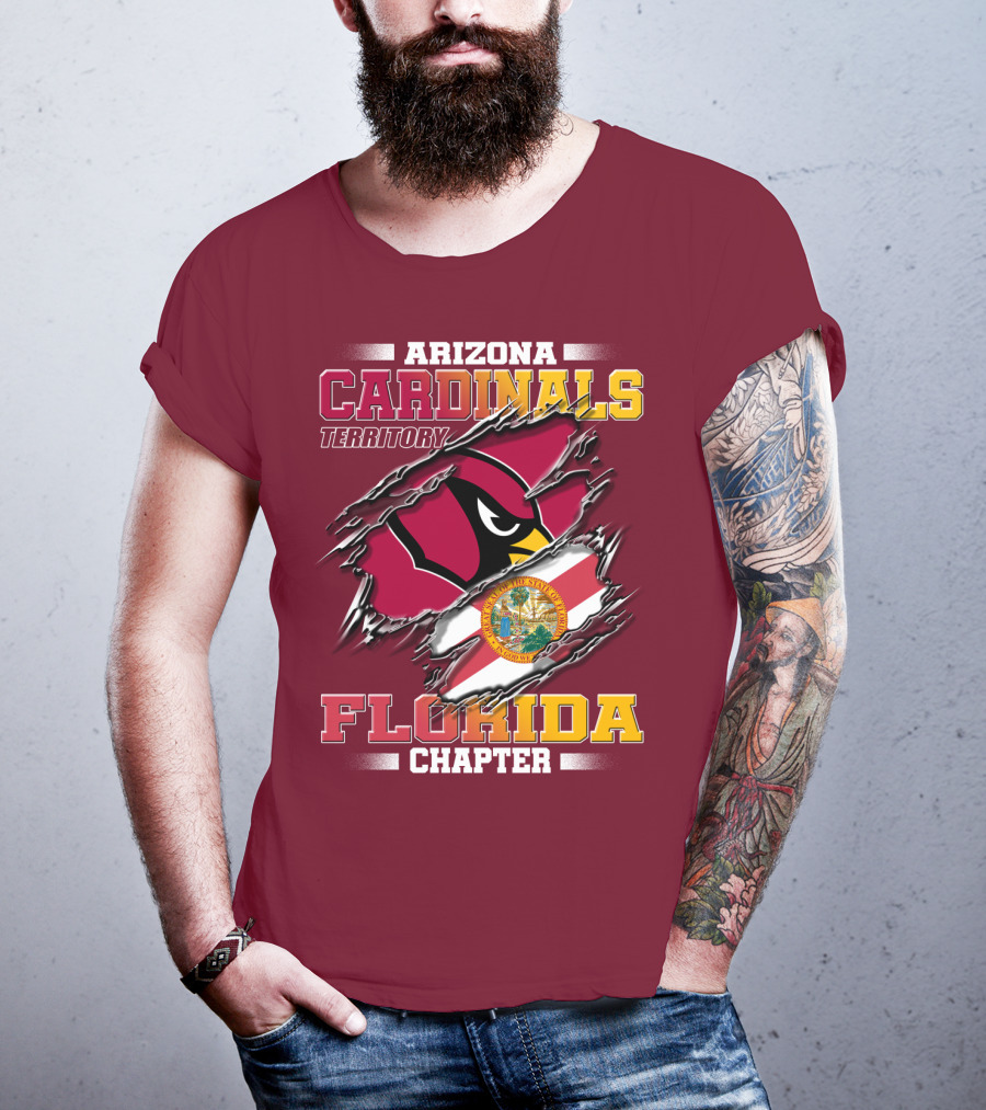 Arizona Cardinals Territory Florida Chapter T-Shirt