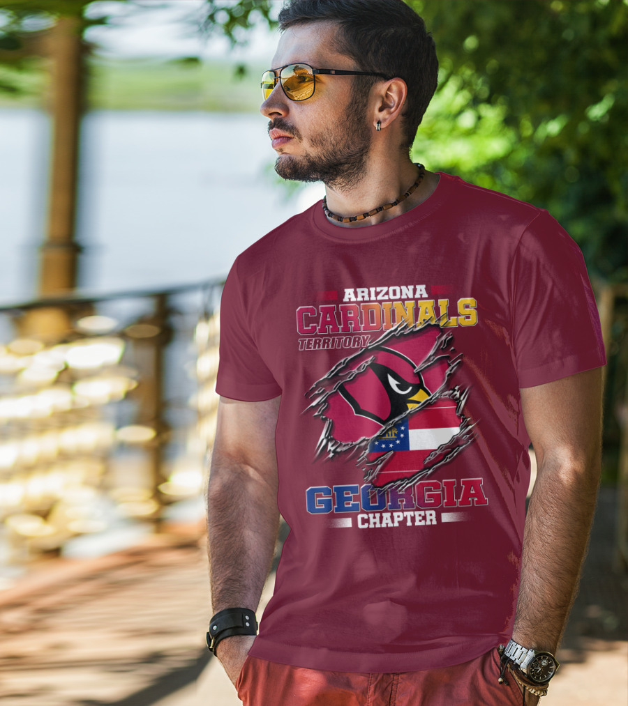 Arizona Cardinals Territory Georgia Chapter T-Shirt