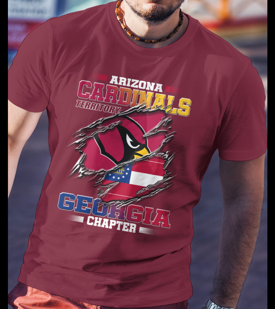 Arizona Cardinals Territory Georgia Chapter T-Shirt