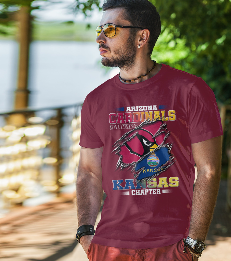 Arizona Cardinals Territory Kansas Chapter T-Shirt