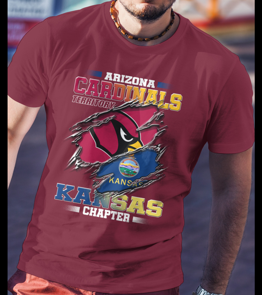 Arizona Cardinals Territory Kansas Chapter T-Shirt