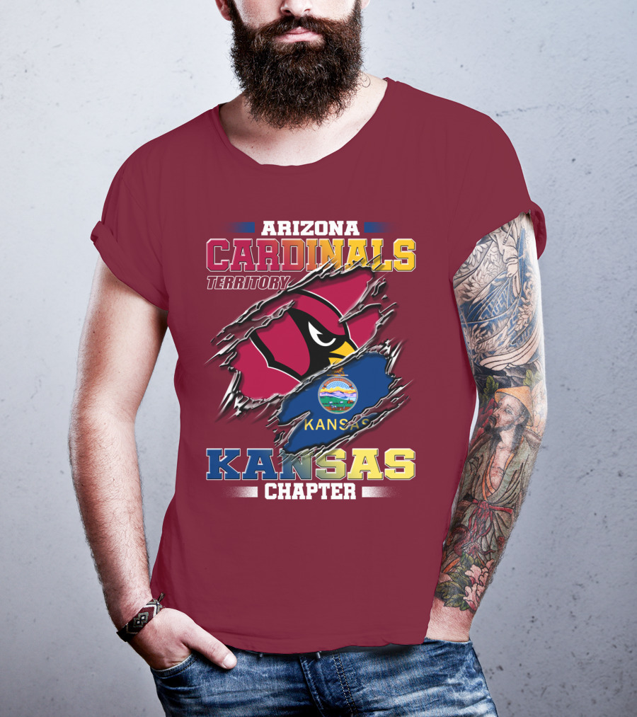 Arizona Cardinals Territory Kansas Chapter T-Shirt