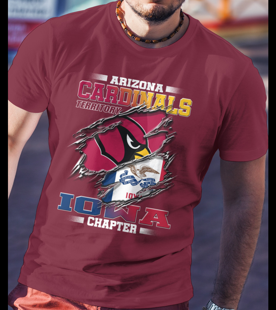 Arizona Cardinals Territory Iowa Chapter T-Shirt