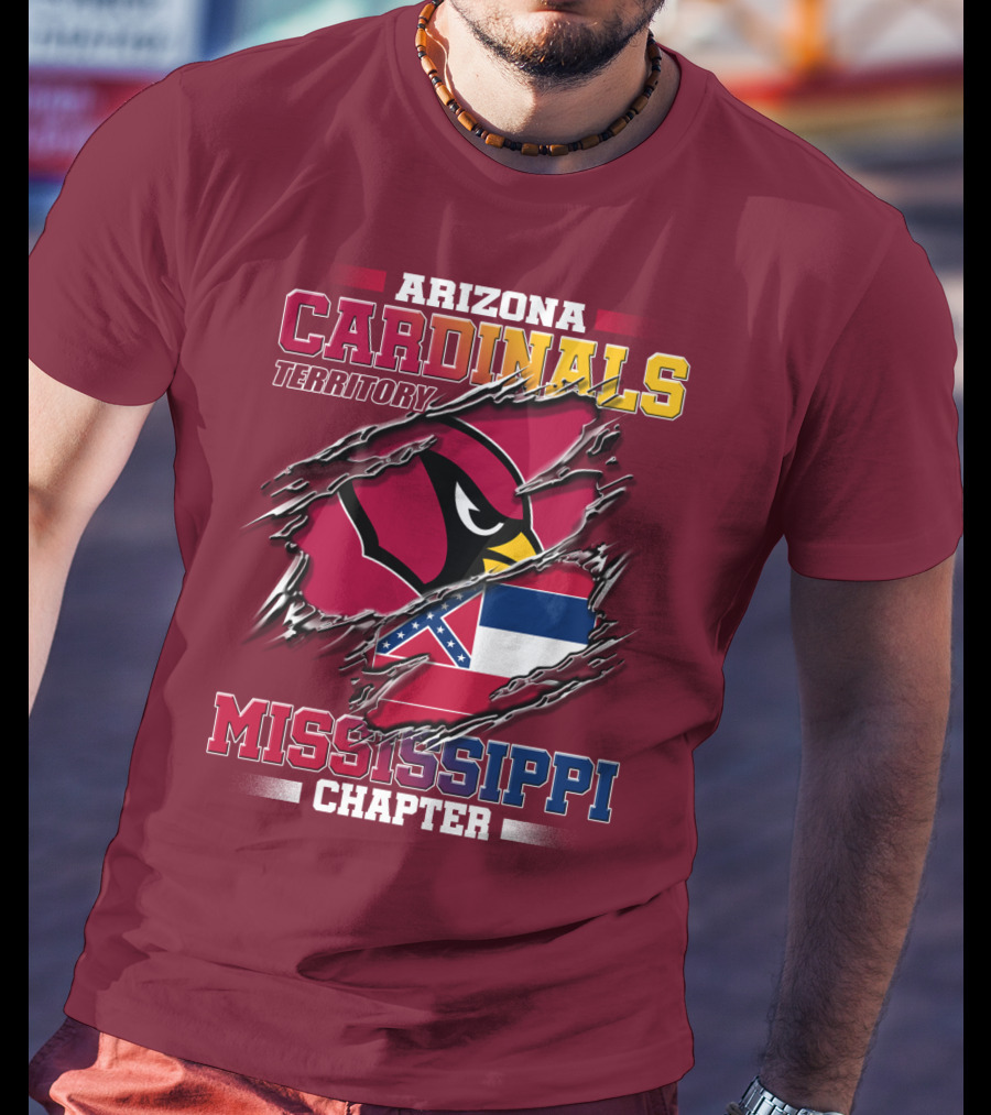 Arizona Cardinals Territory Mississippi Chapter T-Shirt