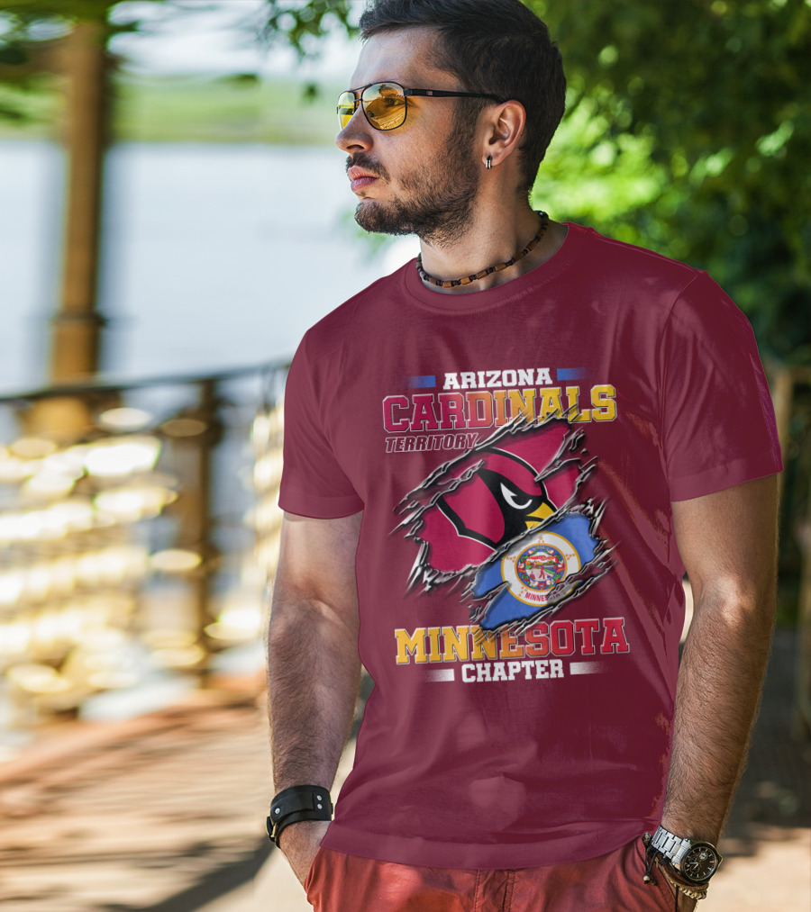 Arizona Cardinals Territory Minnesota Chapter T-Shirt