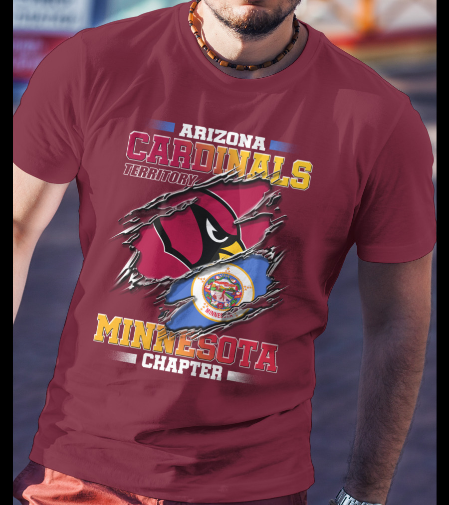 Arizona Cardinals Territory Minnesota Chapter T-Shirt