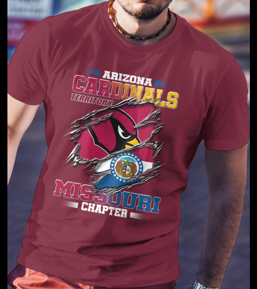 Arizona Cardinals Territory Missouri Chapter T-Shirt