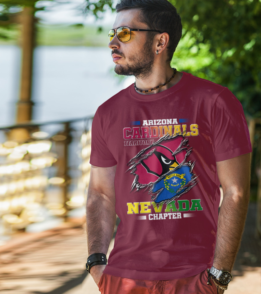 Arizona Cardinals Territory Nevada Chapter T-Shirt