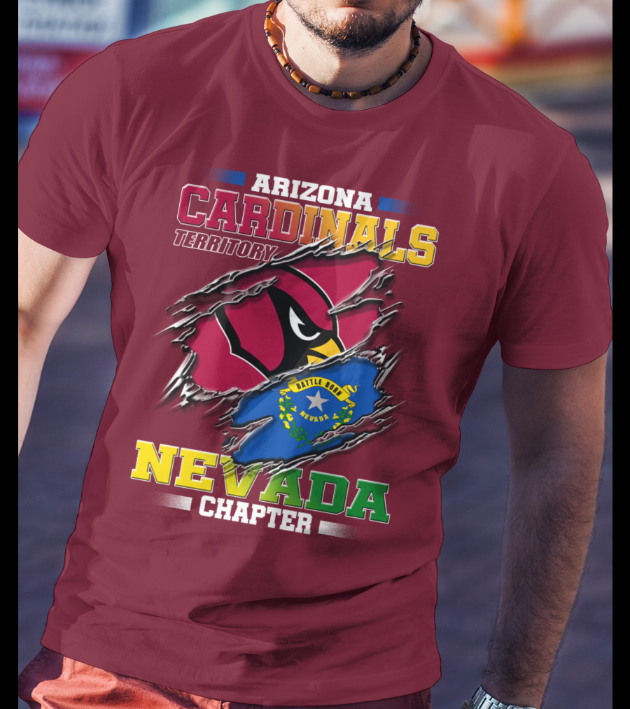 Arizona Cardinals Territory Nevada Chapter T-Shirt